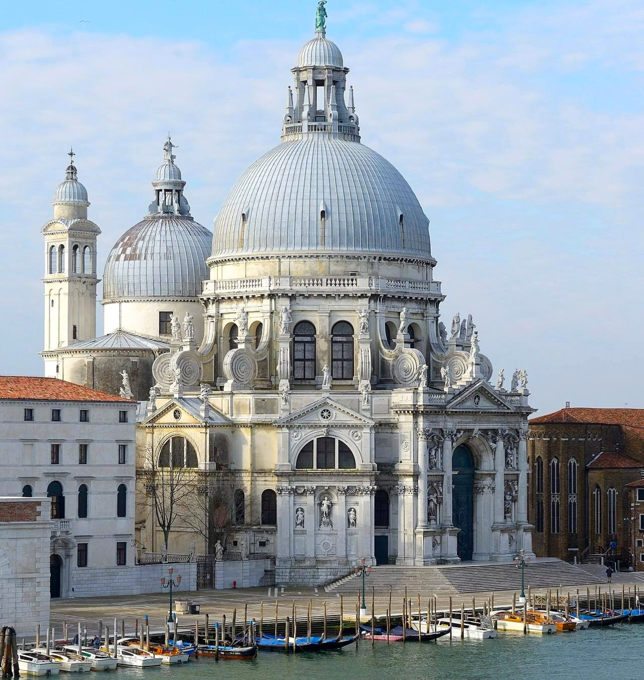 Fotografia della Basilica di Santa Maria della Salute a Venezia